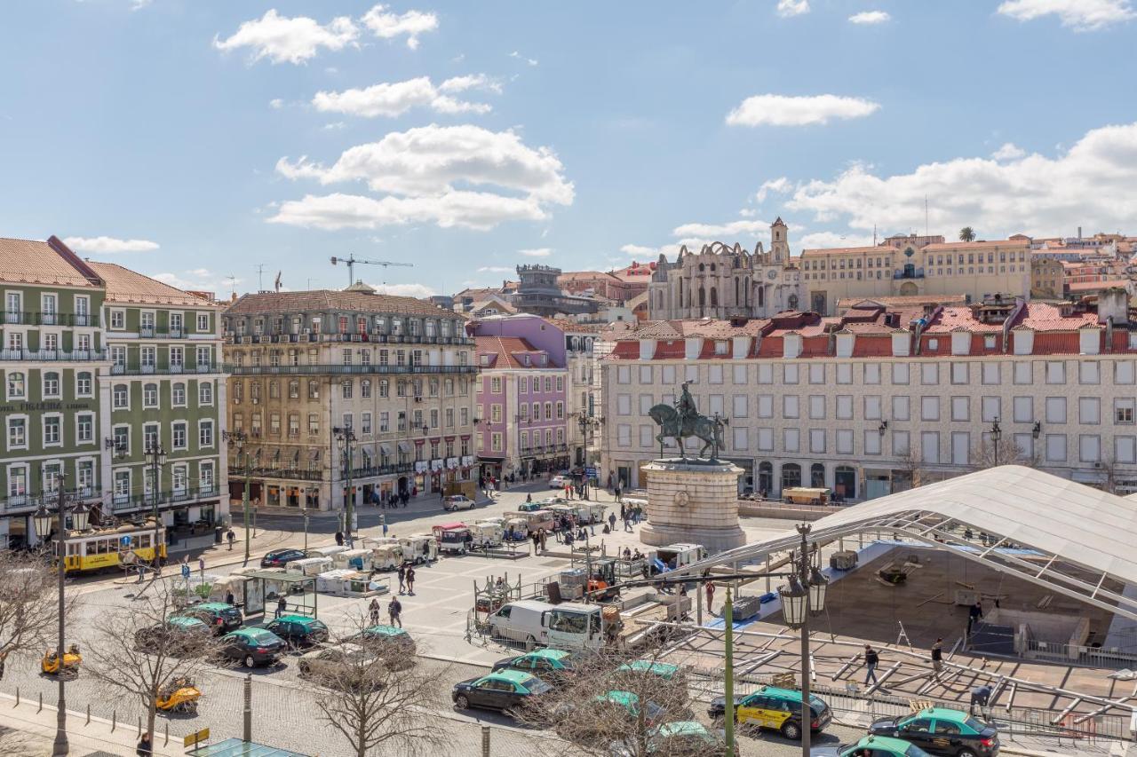 Lisbon Charming Apartment Praca Da Figueira Luaran gambar